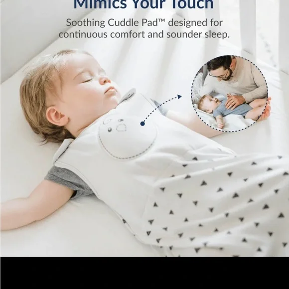 Nested Bean Sleep Sack- Stardust Grey - Picture 5 of 9